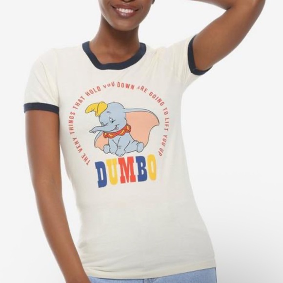 Disney | Box Lunch | Dumbo Tee Shirt | size M | 💯 Cotton - Picture 1 of 4